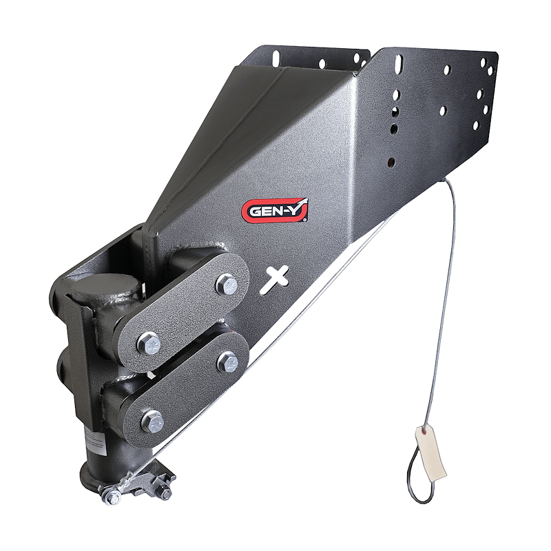 Coupleur gooseneck EXECUTIVE Torsion Flex 30000 lb Auto Latch