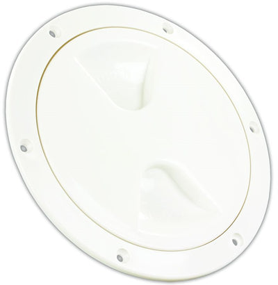 Trappe d’Accès VR JR Products 22-0533 – Verrouillable, ABS Blanc, 4.45 po