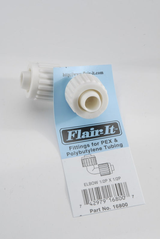 Coude PEX 90° 1/2 po x 1/2 po Flair-It™ – Raccord Eau Potable – Elkhart Supply