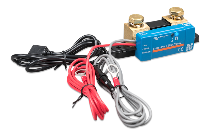 Victron SmartShunt 500A - Moniteur de Batterie Bluetooth pour VR et Bateaux