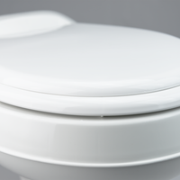 Toilette Dometic 300 – Siège Rond, Chasse par Pédale, Hauteur Résidentielle, Blanc