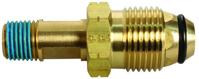 JR Products Brass Propane Adapter 1/4" Male NPT x Male POL