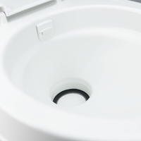 Dometic 300 Series Toilet – Round Seat, Foot Pedal Flush