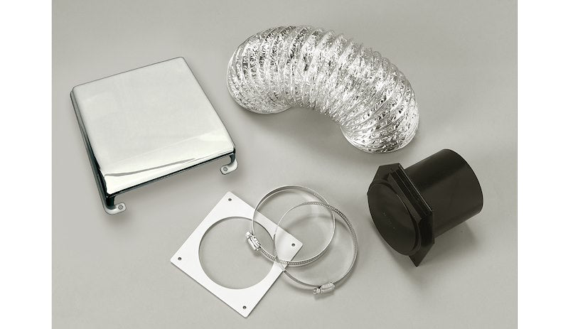 Kit d'installation pour ventilateur Splendide 07-0802 - Compatible Sécheuse DV6500X - Blanc