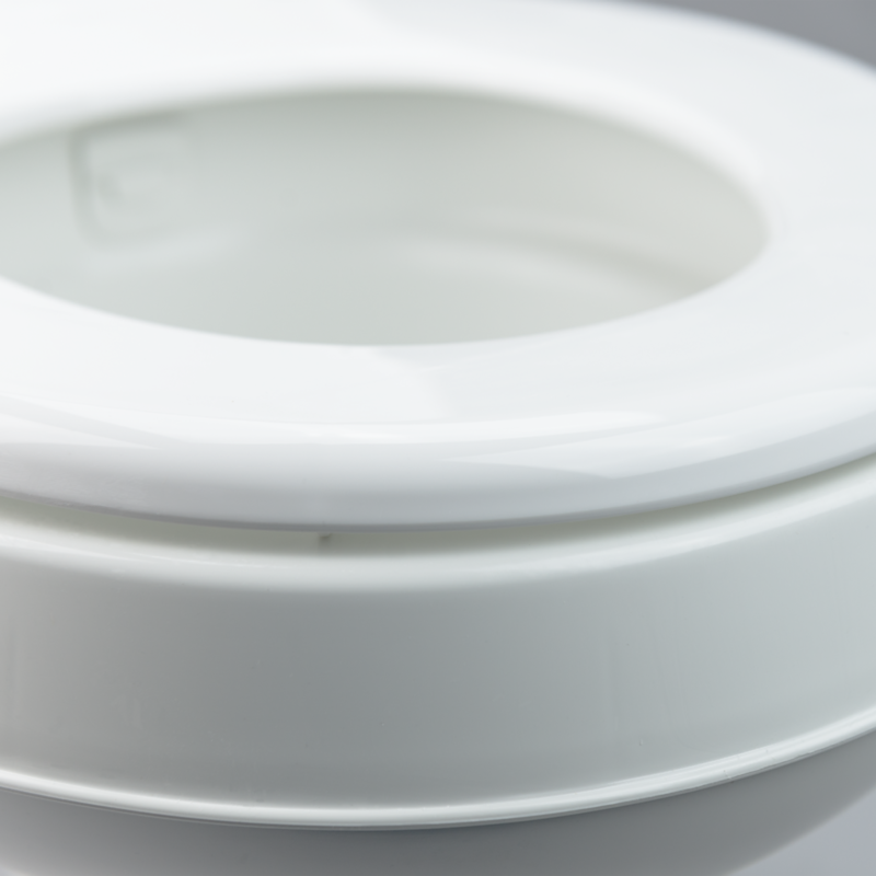 Toilette Dometic 300 – Siège Rond, Chasse par Pédale, Hauteur Résidentielle, Blanc