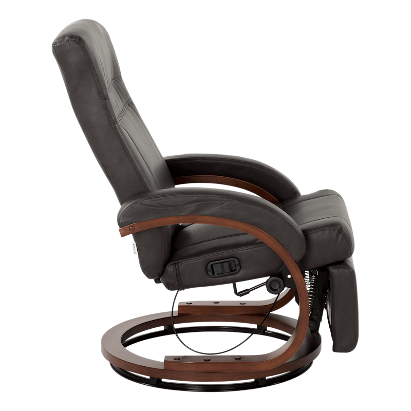 Fauteuil Inclinable RV Thomas Payne® Euro Millbrae – Vinyle Brun avec Rotation 360°