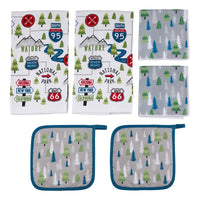 Soft Cotton Hand Towels by Lippert - Kitchen Cloth & Heat-Resistant Mitts