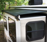 Toile d’extension noire Solera 116 à 121 po pour slide-out de VR