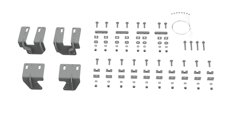 Kit de Montage Attelage Fifth Wheel B&W Trailer Hitches 14-1946 – Supports Rapides à Boulonner