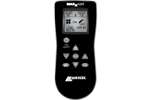 MaxxFan Deluxe remote control fan - 0007500K