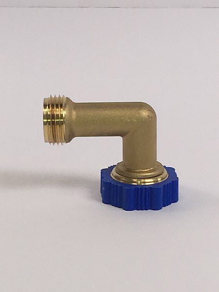 Raccord boyau 90 deg laiton eau VR coude standard
