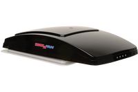 Ventilateur de Toit MaxxFan® Deluxe avec Télécommande - Ouverture Motorisée pour VR - 14x14 Pouces