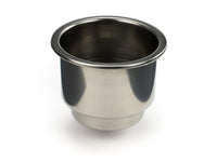 Porte-gobelet marin encastrable en acier inoxydable WhiteCap – Finition argent