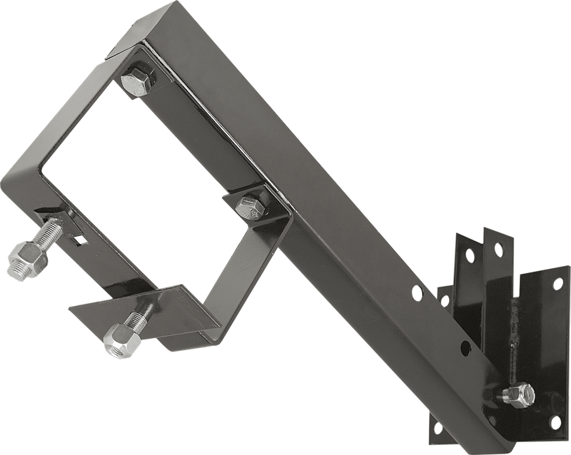 Support de roue de secours pliable Ultra-Fab 16-0624 pour pare-chocs 4" — Acier noir