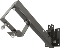 Support de roue de secours pliable Ultra-Fab 16-0624 pour pare-chocs 4" — Acier noir
