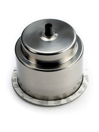 Porte-gobelet marin encastrable en acier inoxydable WhiteCap – Finition argent