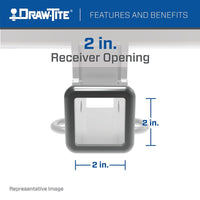 Attache-Remorque Draw-Tite Max-Frame Classe III - Récepteur 2" - 4000 lb