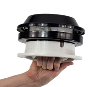 Ventline 22-0229 – Aérateur de toit VR manuel 6-1/4" avec ventilateur 12V et moustiquaire