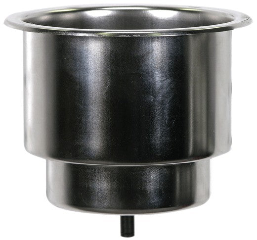 Porte-gobelet marin encastrable en acier inoxydable WhiteCap – Finition argent