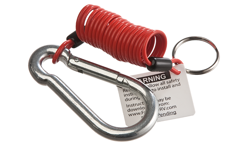 Interrupteur du Système d'Arrêt d'Urgence de la Remorque ZIP™ avec Câble de 6 Pieds - Remplacement Fiable et Sécurisé