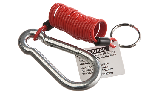 Interrupteur du Système d'Arrêt d'Urgence de la Remorque ZIP™ avec Câble de 6 Pieds - Remplacement Fiable et Sécurisé