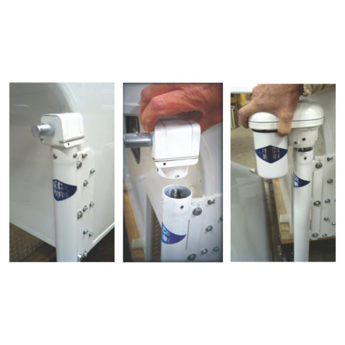 Vérins manuels Rieco-Titan 2000 lb pour campeur – Ensemble de 2