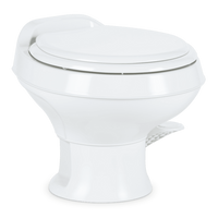 Compact Triple Jet RV Toilet Series 300 - White