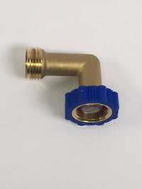 Raccord boyau 90 deg laiton eau VR coude standard