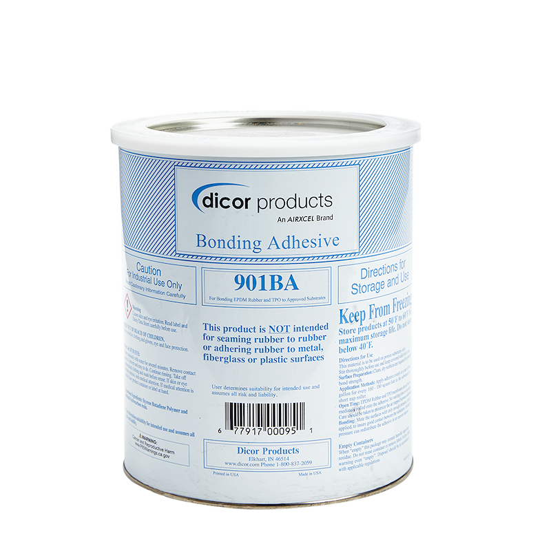 Adhésif Acrylique Dicor pour Toiture de VR – 1 Gallon, Facile à Appliquer