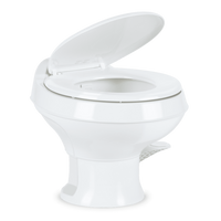 Compact Triple Jet RV Toilet Series 300 - White