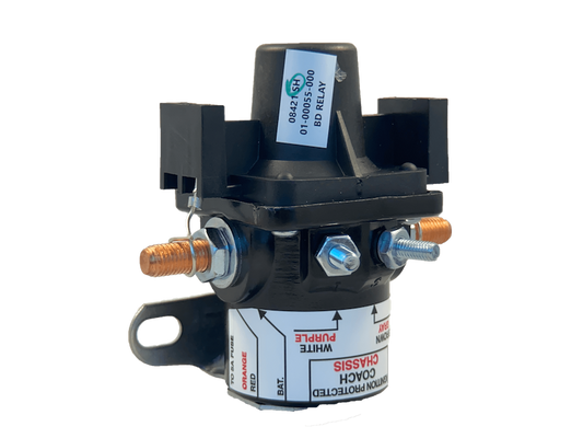 Interrupteur deconnexion batterie 12V 100A solenoide VR