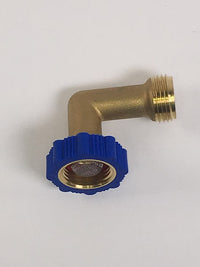 Raccord boyau 90 deg laiton eau VR coude standard