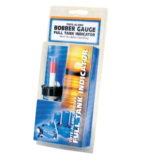 Indicateur de niveau de remplissage pour réservoir de déchets portatif - Jauge à flotteur 3/4 pouce