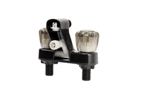 Black 4-Inch Bath Shower Faucet with Diverter for RVs