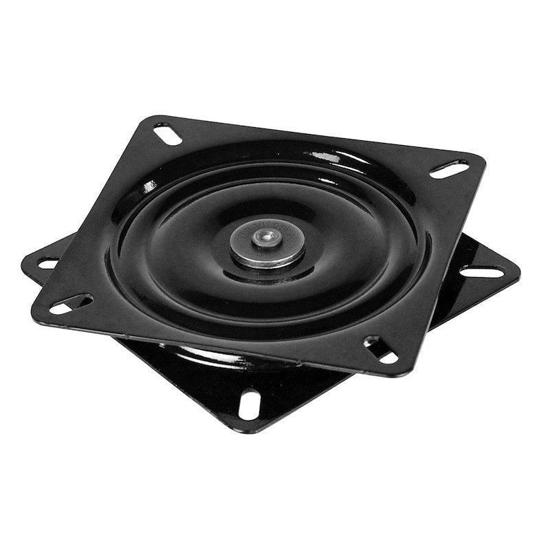 Base pivotante de siège bateau WISE Seating Trendler 6" – Acier noir ABYC Classe B