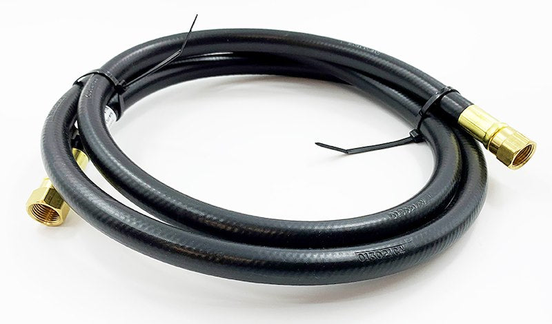 Tuyau de propane haute pression 3/8 po x 120 po – Marshall Excelsior 06-0278 avec protection thermique