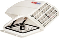 Couvercle de ventilation MaxxAir Fan Mate blanc avec protection pluie VR