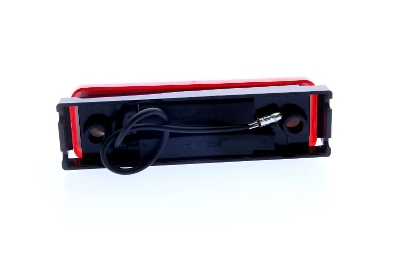 Feu de gabarit rouge rectangulaire Optronics 18-1506 - Étanche 12V pour remorque