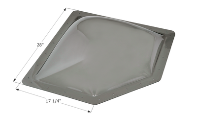 Puit lumiere VR 7 pouces neo angle fumee polycarbonate