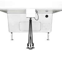 Adaptateur tripod gooseneck FASTJACK pour stabilisateur remorque 2-5/16 pouces