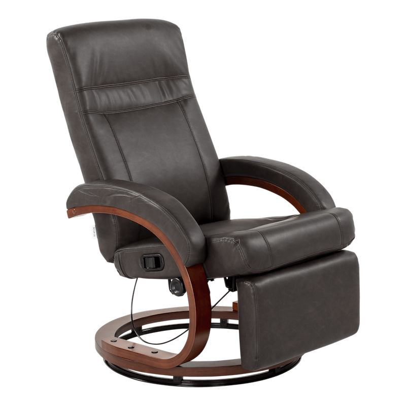 Fauteuil Inclinable RV Thomas Payne® Euro Millbrae – Vinyle Brun avec Rotation 360°