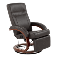 Fauteuil Inclinable RV Thomas Payne® Euro Millbrae – Vinyle Brun avec Rotation 360°