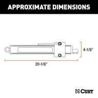 Trailer Anti-Sway Bar with Sway Control