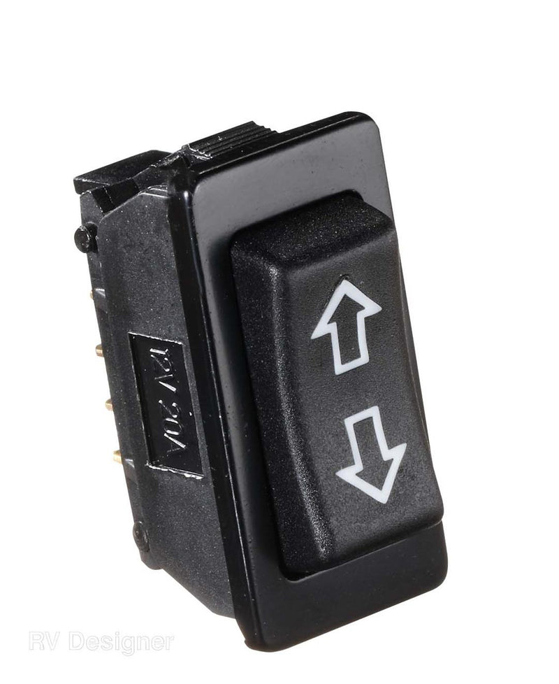 Interrupteur à bascule RV Designer 19-2443 pour slide-out et équipements de VR
