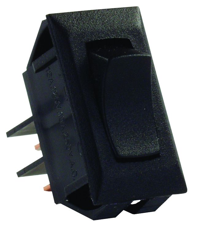 Interrupteur à Usage Multiple 12V 13A 250V 10A SPST Noir - Garantie à Vie