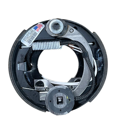 7" Right Outer Electric Brake Plate - Trailer Backing Plate
