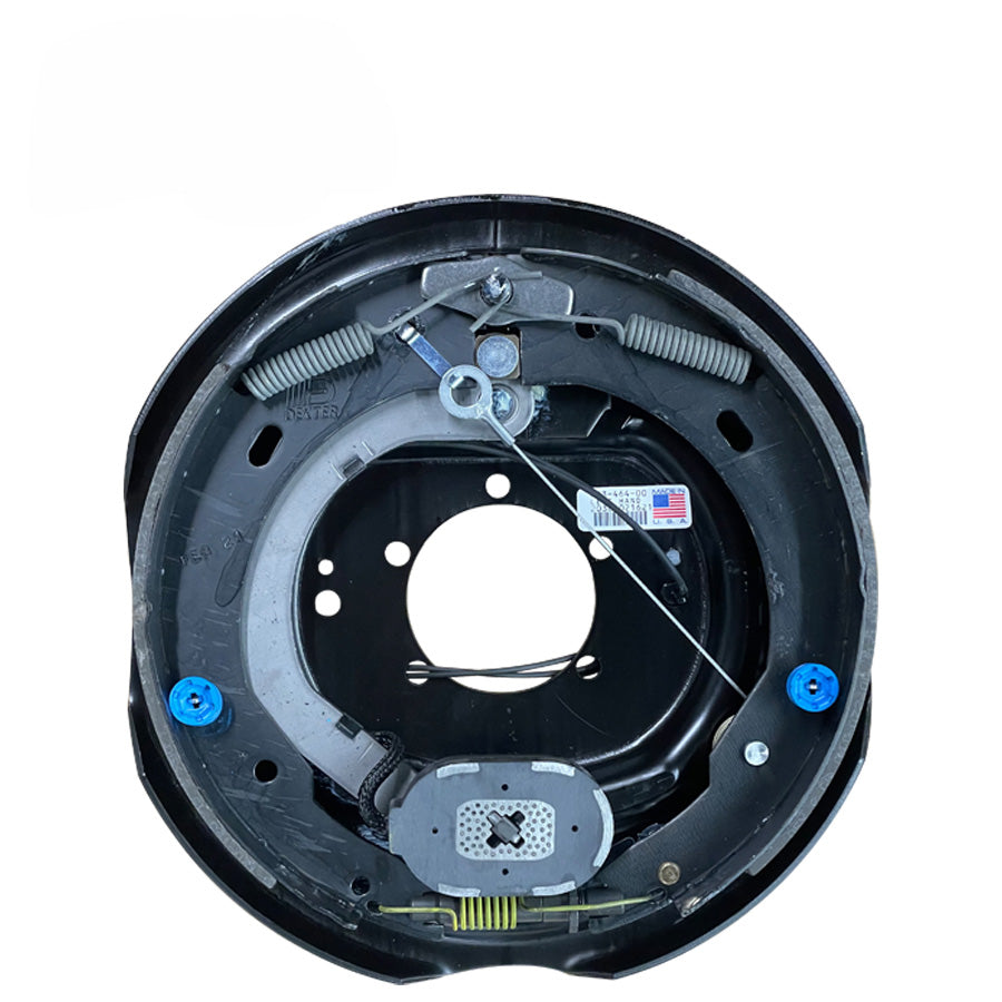 Backing Plate 12" électrique ajustable gauche Dexter 7000 lbs – Frein de remorque