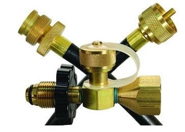 Tuyau propane 144 po avec dérivation POL – JR Products 07-31505