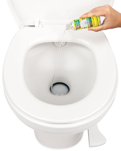 Toilet plug conditioner