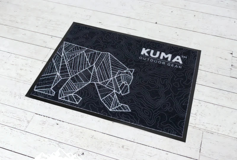 Tapis de Porte Noir 31.5" x 24" Kuma